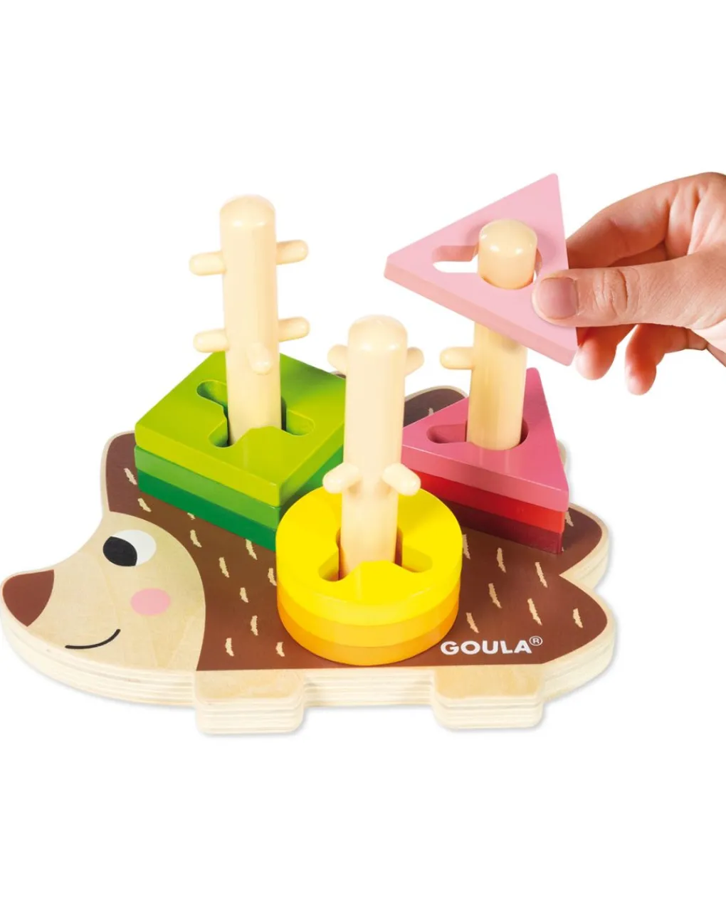 Goula Giochi Interattivi E Prescolari-- Riccio Impilabile