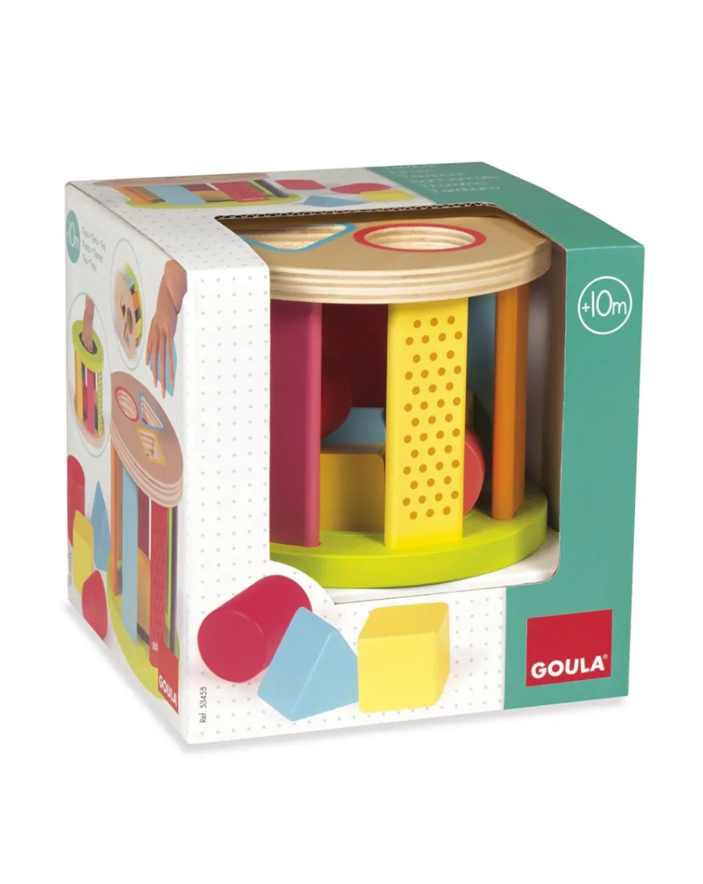 Goula Giochi Interattivi E Prescolari-- Tamburo Forme Geometriche