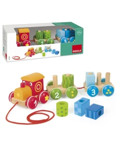 Goula Giochi In Legno-- Treno 1-2-3