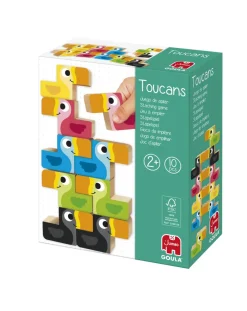 Goula Giochi In Legno-- Tucani Impilabili