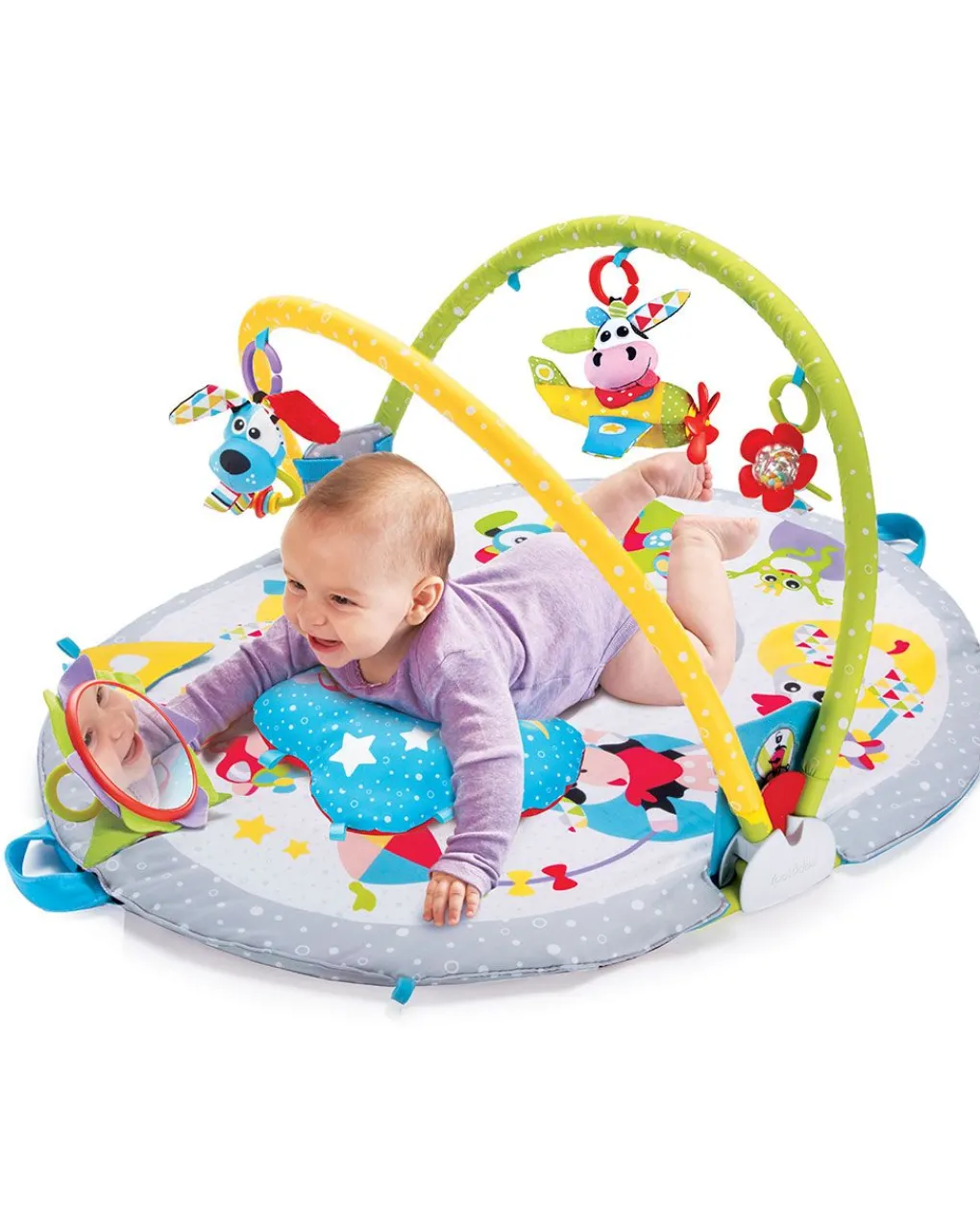 Yookidoo Palestrine E Tappeti Gioco-Gymotion Lay To Sit-Up Play -