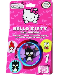 Brand Italia Antizanzare-Hello Kitty And Friends Braccialetto Alla Citronella E Neem - Colore Assortito -