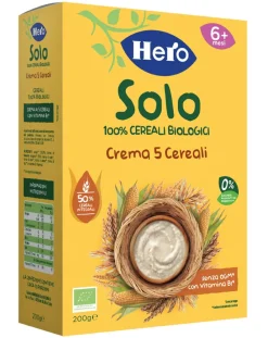 Hipp Cereali Per Bambini-Hero Solo Crema 5 Cereali Bio 200G