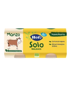 Hipp Omogeneizzati Carne-Hero Solo Omo Manzo 2×80 Gr
