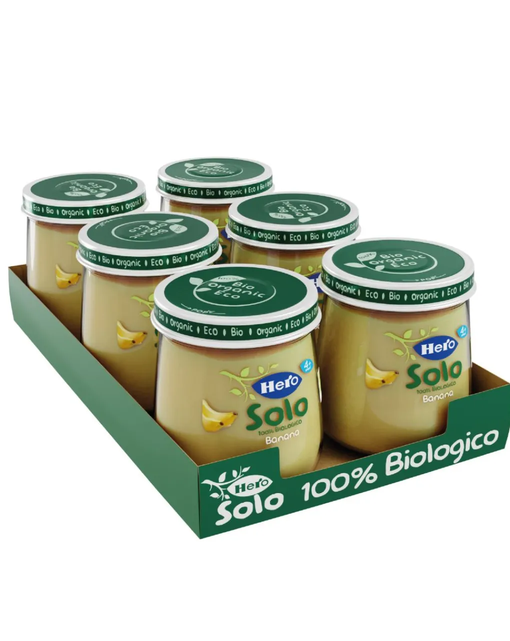 Hero Omogeneizzati Frutta-Solo Omogeneizzati Frutta Banana Biox 120 G