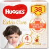 Huggies Taglia 4-Pannolini Extra Care Grande Tg. 4 (7-18 Kg) - 38 Pezzi