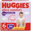 Huggies Taglia 6-Pannolini Ultra Comfort Mutandina Megapack Tg.6 (15-25 Kg)84 Pannolini