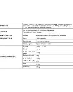 Hero Merende Da Bere-Il Frullato Nutri-Mune Mirtilliavenacoccomela 85G - Plasmon