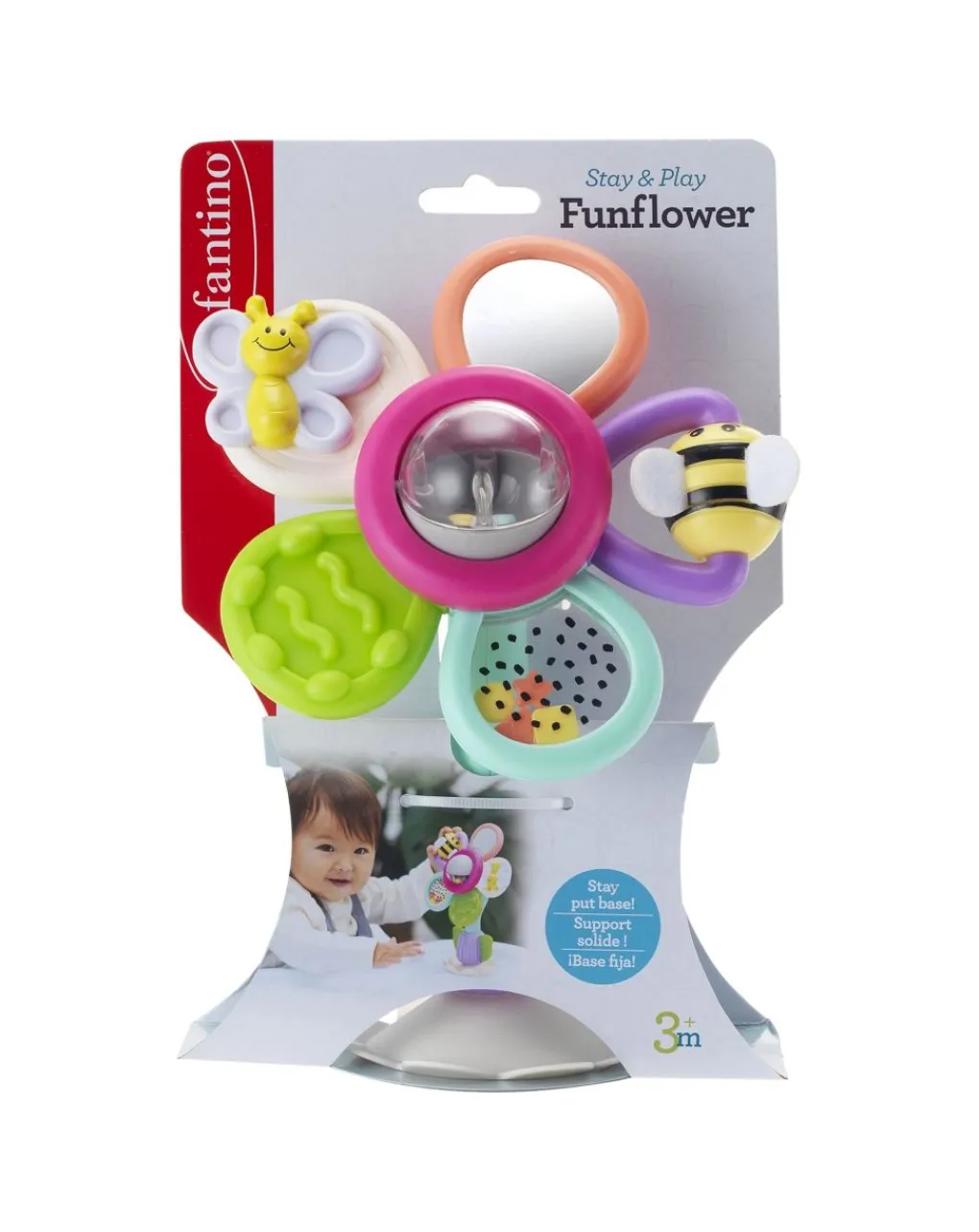 Infantino Sonaglini E Trillini-- Gioco Seggiolone Fiore