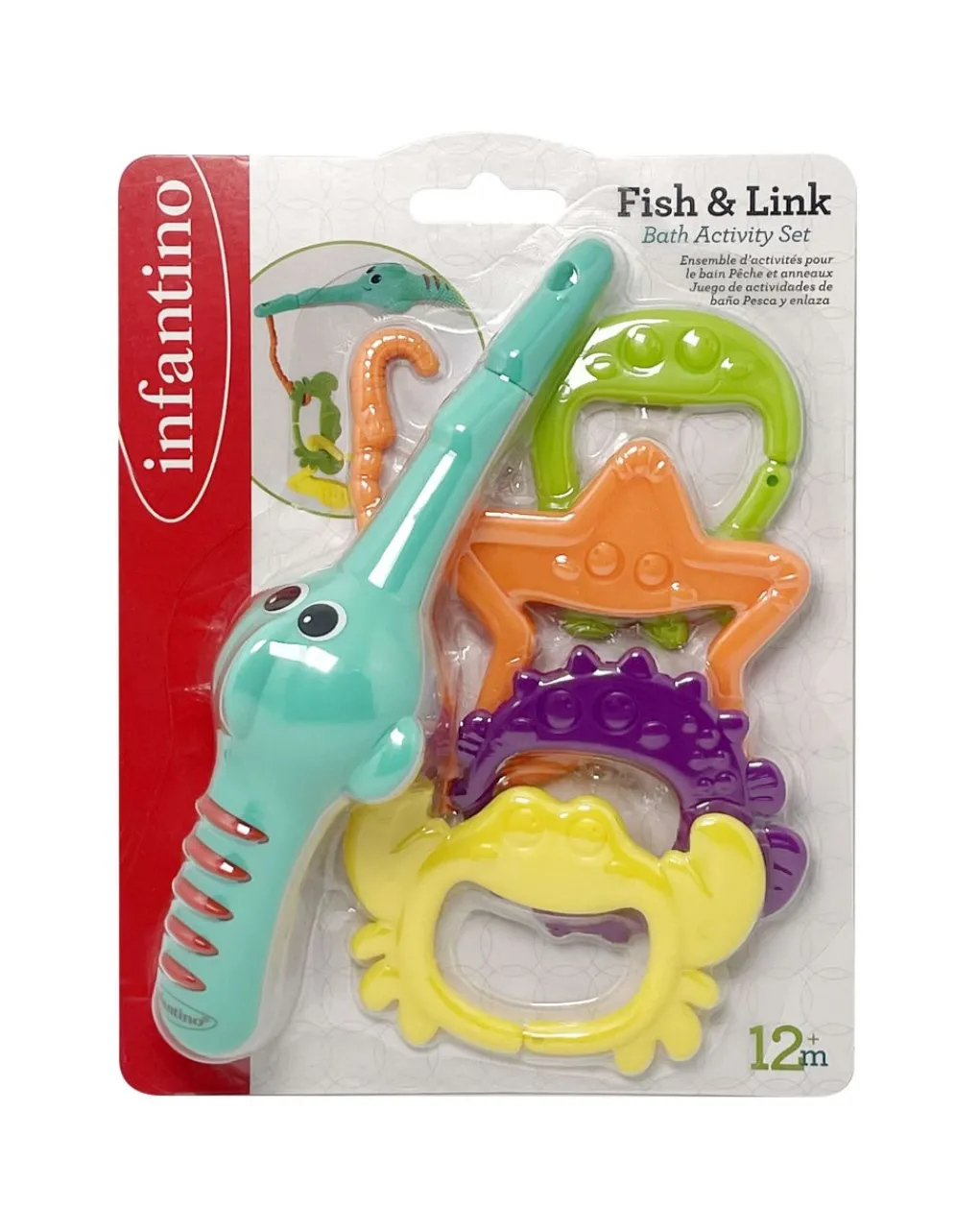 Infantino Giochi Primi Mesi-- Pesca Formine
