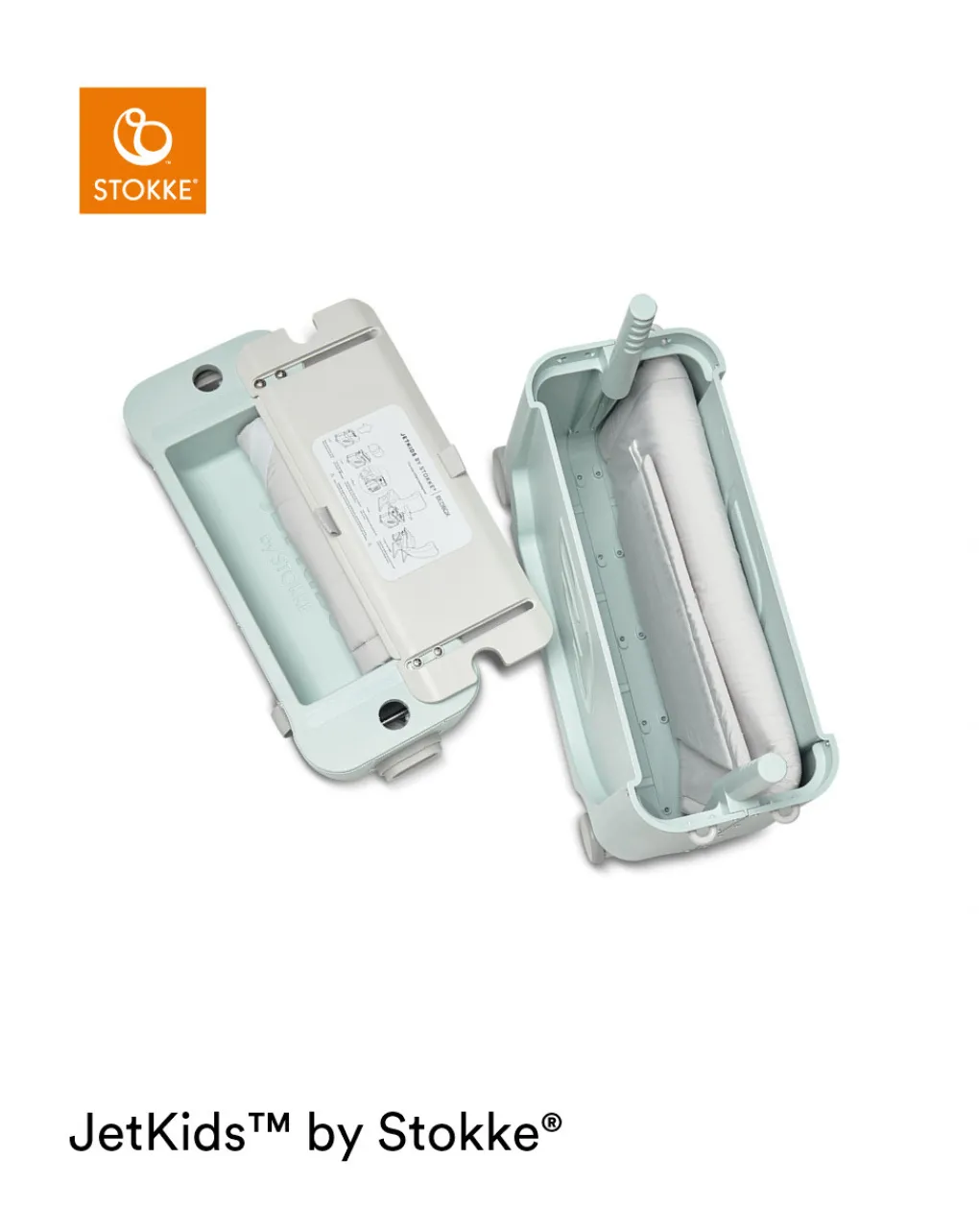 Stokke Marsupi E Zaini-Jetkids Bedbox Green Aurora - ?
