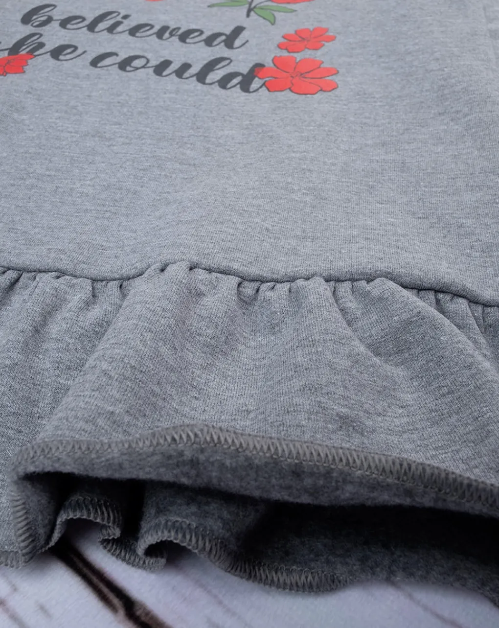 Prenatal Vestiti E Completi-Jogger Bambina Grigio E Rosso