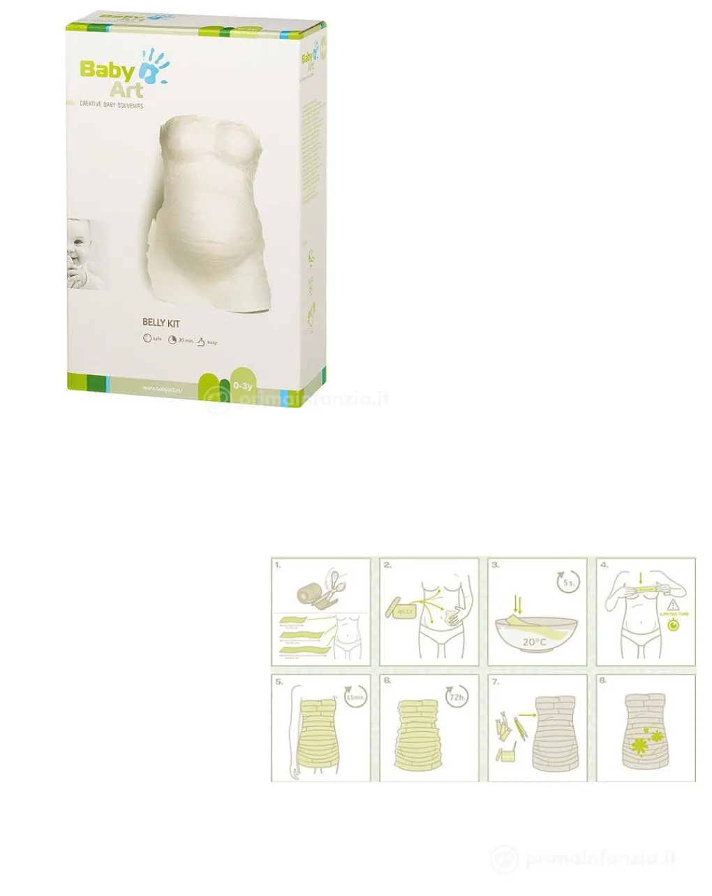 Baby Art Complementi D'Arredo-Kit Per Il Calco Del Pancione