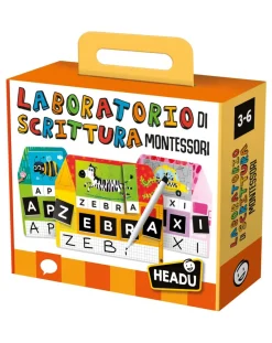 Headu Giochi Interattivi E Prescolari-Laboratorio Di Scrittura Montessori. Leggo E Scrivo Con Tre Metodi Divertenti! 3/6 Anni -