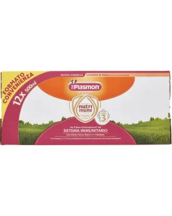 Plasmon Latte Crescita 3 4 5-Latte Nutri-Mune Stage 3 - 12 X 500 Ml