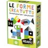 Headu Giochi Didattici-Le Forme Crea Tutto. Grandi Pezzi Per I Piu Piccoli! 2/4 Anni -