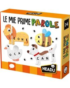 Headu Giochi Didattici-Le Mie Prime Parole. Componi Gli Animali E Impara A Leggere 3/6 Anni -