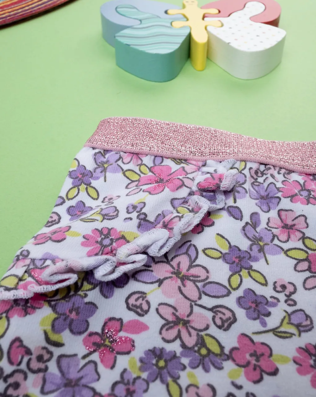 Prenatal Leggings E Gonne-Legging Bimba "Garden” Organic Cotton