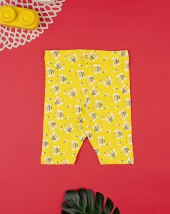 Prenatal Leggings E Gonne-Legging Bimba Giallo "Api”