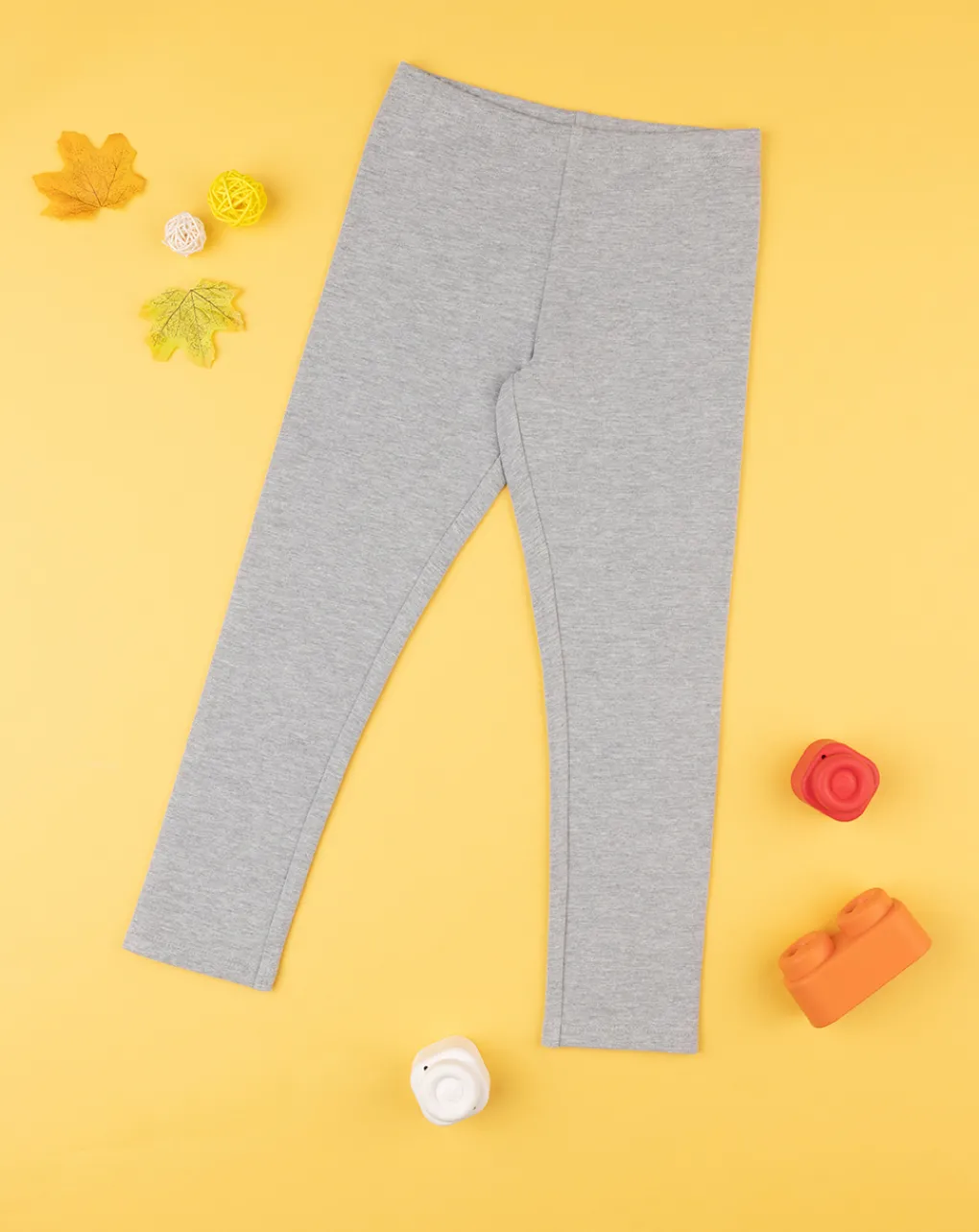 Prenatal Leggings E Gonne-Legging Felpato Bimba Gray