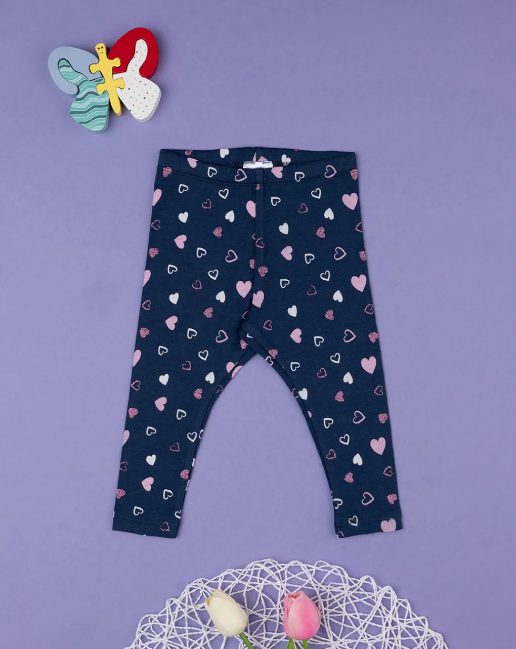 Prenatal Leggings E Gonne-Legging Jersey Bimba Blu