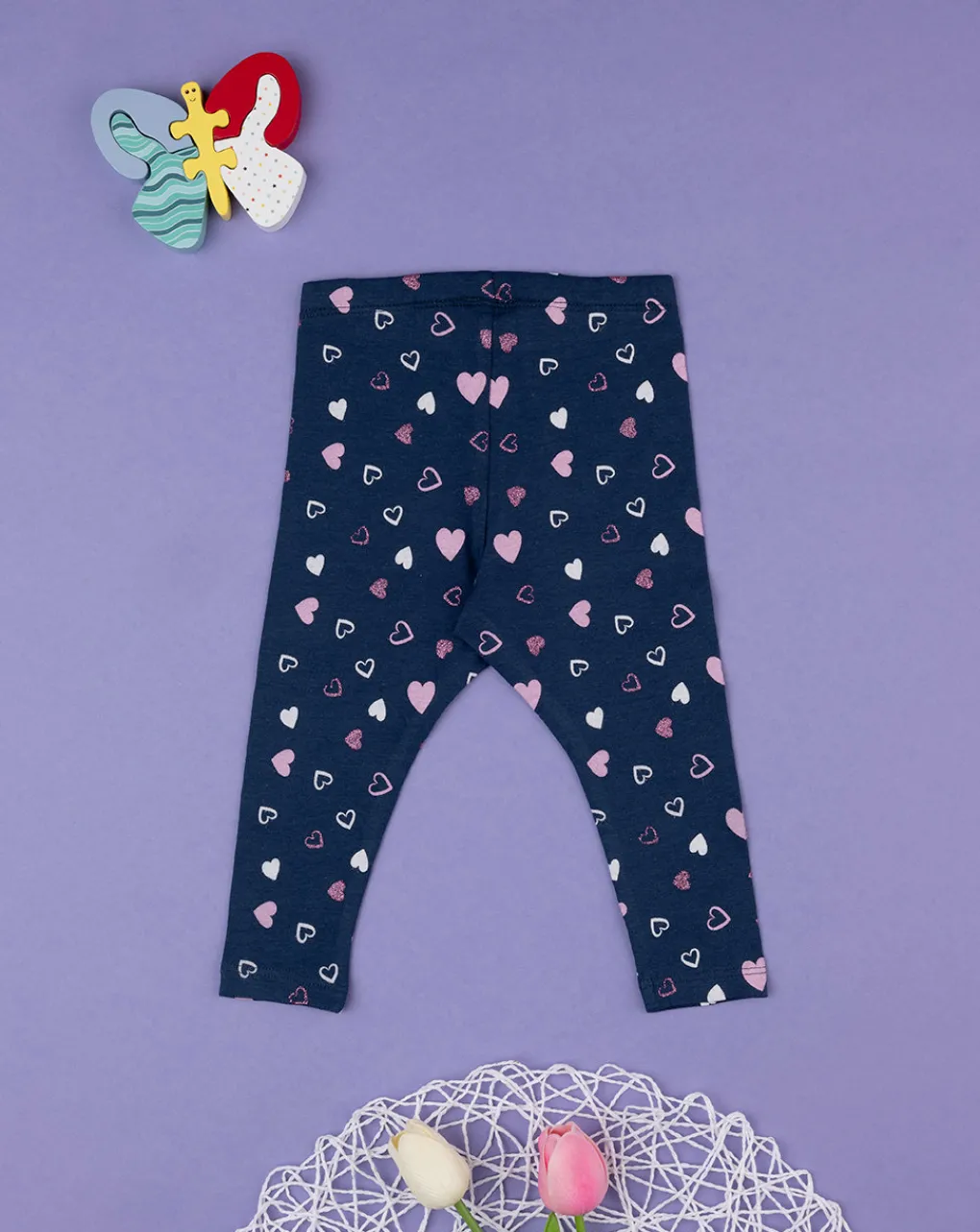Prenatal Leggings E Gonne-Legging Jersey Bimba Blu