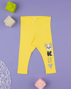 Prenatal Leggings E Gonne-Legging Jersey Bimba Giallo