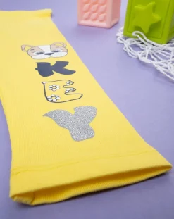 Prenatal Leggings E Gonne-Legging Jersey Bimba Giallo