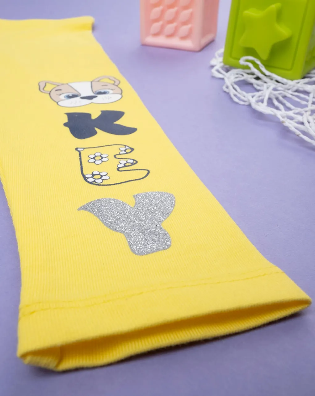Prenatal Leggings E Gonne-Legging Jersey Bimba Giallo