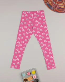Prenatal Leggings E Gonne-Legging Jersey Bimba Rosa
