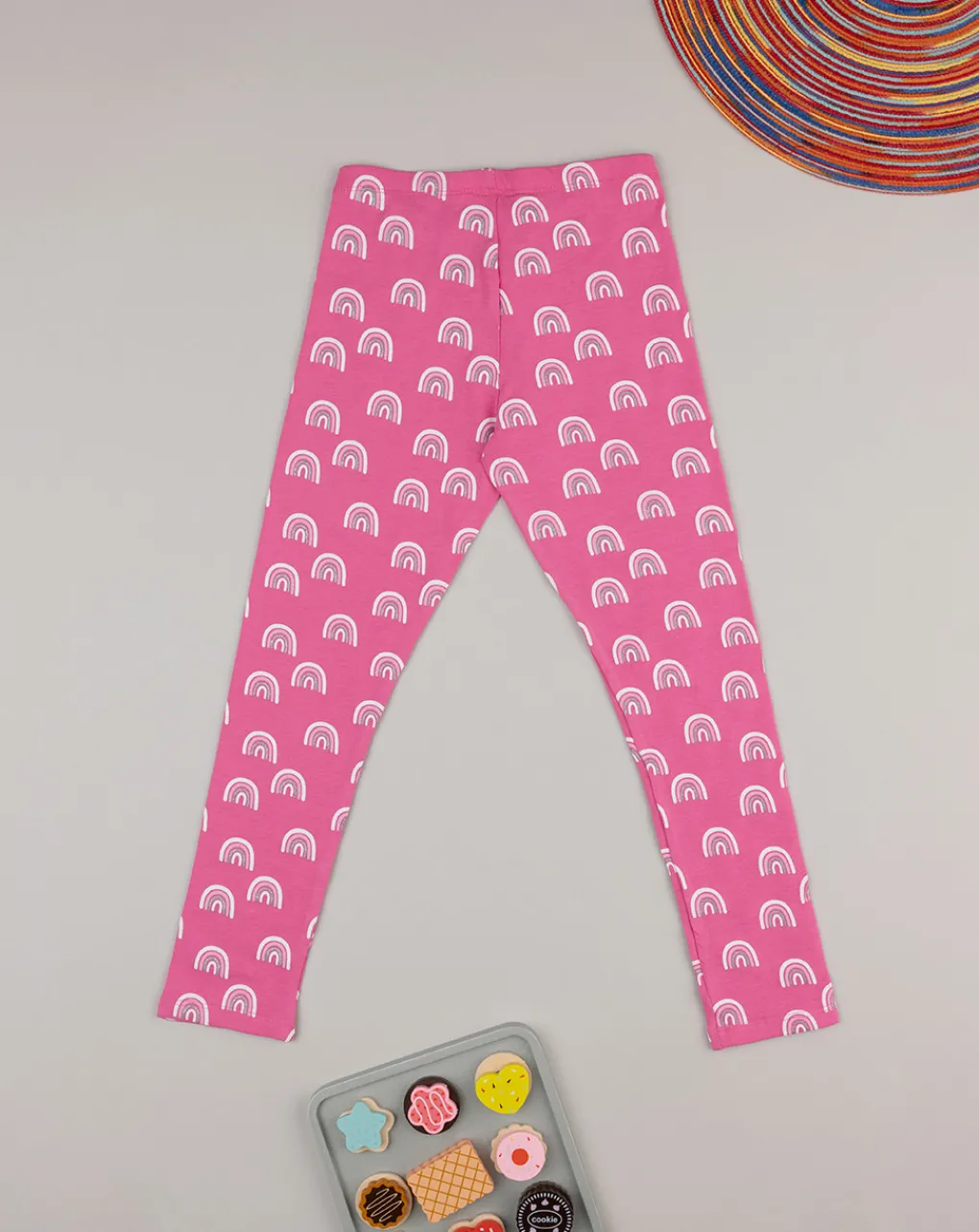 Prenatal Leggings E Gonne-Legging Jersey Bimba Rosa
