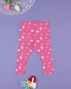 Prenatal Leggings E Gonne-Legging Jersey Bimba Rosa