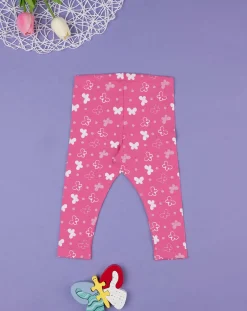 Prenatal Leggings E Gonne-Legging Jersey Bimba Rosa