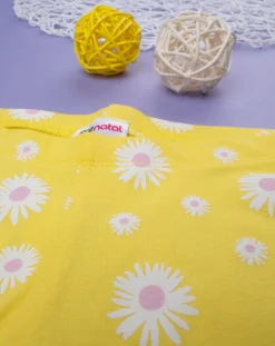 Prenatal Leggings E Gonne-Leggings Bambina Jersey Stretch Margherite Allover
