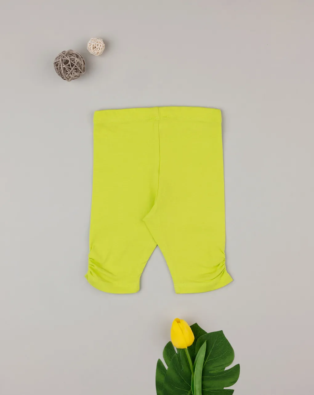 Prenatal Leggings E Gonne-Leggings Bimba Giallo Fluo
