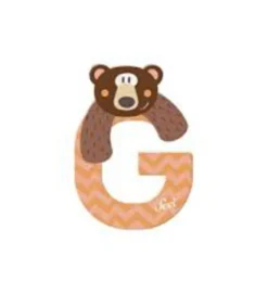 Sevi Giochi In Legno-Lettera G Grizzly