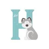 Sevi Giochi In Legno-Lettera H Husky