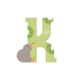 Sevi Giochi In Legno-Lettera K Kiwi