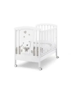 Erbesi Lettini-Letto Tato Bianco/Tortora