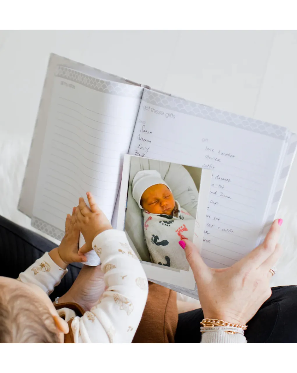 Pearhead Complementi D'Arredo-Libro Dei Ricordi Grigio