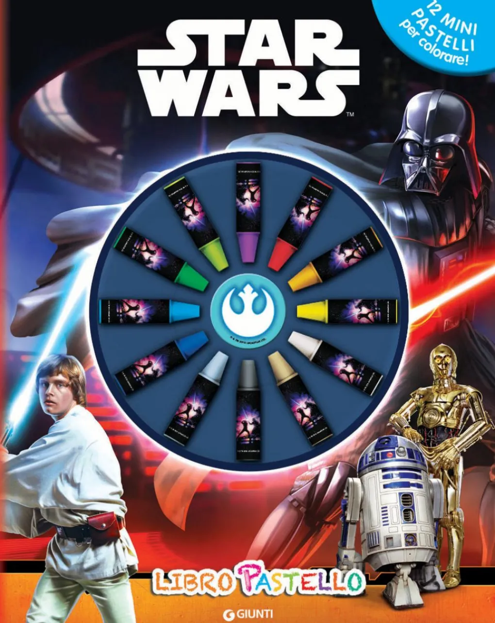 Giunti Libri E Audiolibri Per Bambini-Libro Pastello Star Wars -