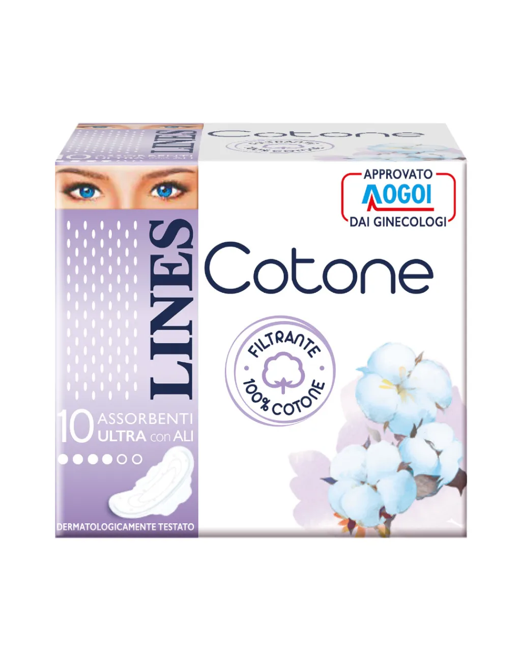 Prenatal Slip-Lines Cotone - Assorbenti Ultra Giorno Con Ali (10 Pz)