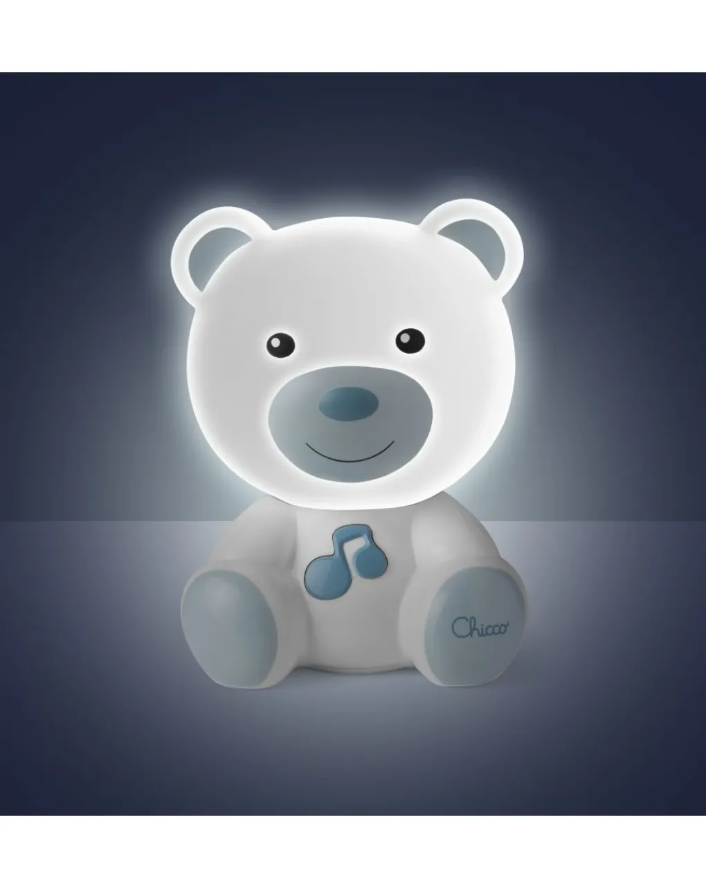 Chicco Giochi Primi Mesi-Luce Notturna Orsetto Dreamlight Azzurro -