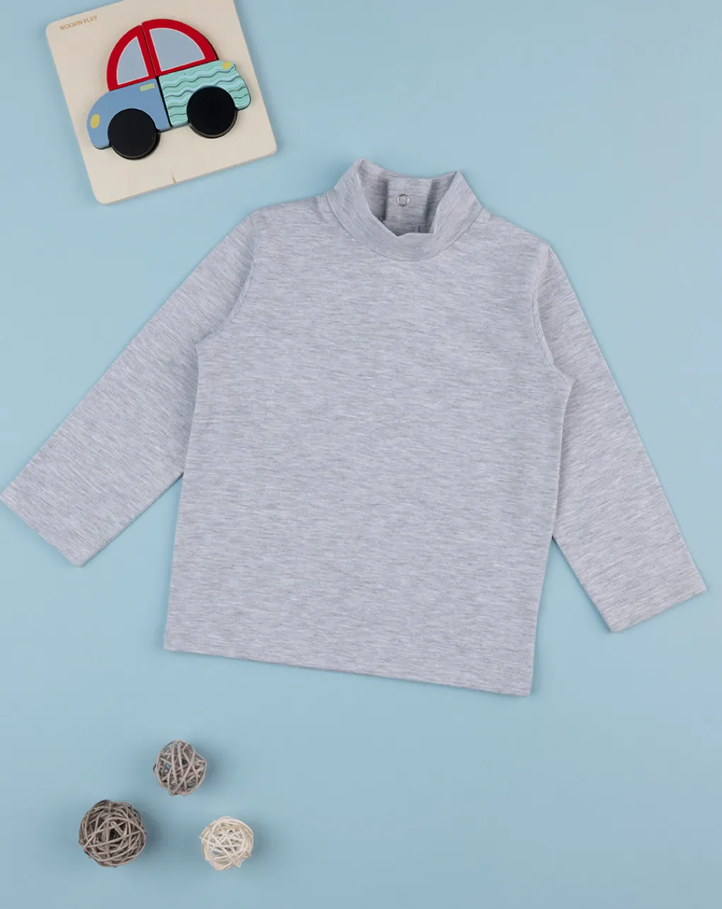 Prenatal Magliette Camicie E Body-Lupetto Bimbo Grigio