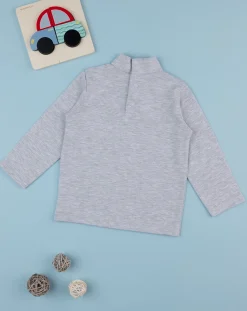 Prenatal Magliette Camicie E Body-Lupetto Bimbo Grigio
