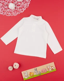 Prenatal Magliette Camicie E Body-Lupetto Classic Bimba Panna