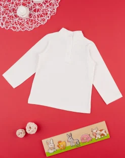 Prenatal Magliette Camicie E Body-Lupetto Classic Bimba Panna