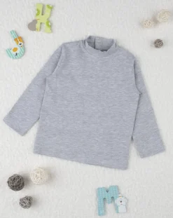 Prenatal Magliette Camicie E Body-Lupetto Girl Grey