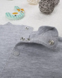 Prenatal Magliette Camicie E Body-Lupetto Girl Grey