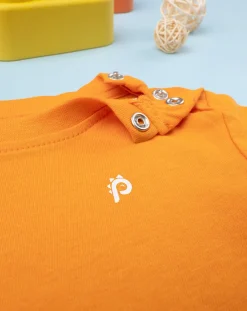 Prenatal Magliette Camicie E Body-Maglia Arancione Mezza Manica Bimbo